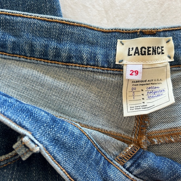 L’ AGENCE Bootcut Jeans lightly worn - Picture 4 of 4